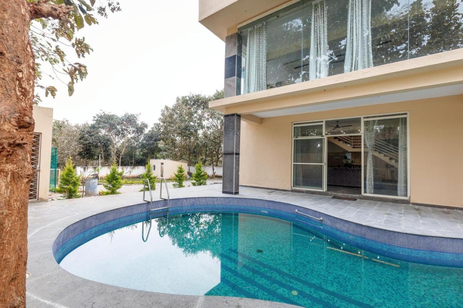 Villa Exotica By Stayjade5Bhkpoolacprojector Denkanikottai Exterior foto